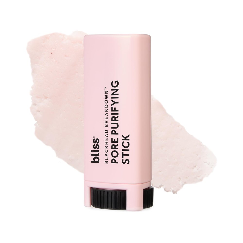 Bliss Blackhead Breakdown - Blackhead Purifying Stick - Extracts Pore Clogging Debris - Formulated with Pink Clay & Salicylic Acid