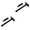 PLAFOPE 2pcs Double Safety Ergonomic Grip Design Travel-Friendly for Close Shaving Beard Trimming Manual Shaver for Men view 1