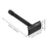 PLAFOPE 2pcs Double Safety Ergonomic Grip Design Travel-Friendly for Close Shaving Beard Trimming Manual Shaver for Men view 2
