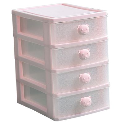 Cabilock Type Desktop Organizer Storage Box for Makeup Skincare and Sundries Stylish Design for Desk Organizer for Women