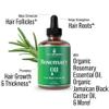 Rosemary Oil for Hair Growth for Women, Men. Strengthens & Hydrates Thinning, Dry Hair for a Healthier-Looking Scalp. For Women & Men  Vegan 1oz Serum view 2