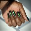 Luxurian Chrome Press On Nail Manicure Set, Medium Length view 3
