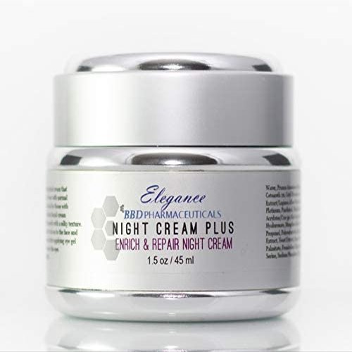 Enrich & Repair Night Cream Plus,SKIN MOISTURIZER CREAM,HIGH PERFORMANCE SKIN CARE PRODUCT FOR ALL TYPE OF SKINS WITH VITAMIN E, B-1 AND B-5 AND GREEN TEA