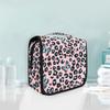 senya Hanging Travel Toiletry Bag Blue Butterfly Leopard Print Kit Makeup Case Cosmetics Organizer for Men Women 1.0 Fl Oz view 2