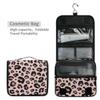 senya Hanging Travel Toiletry Bag Leopard Kit Makeup Case Cosmetics Organizer for Men Women view 4