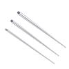 Besteel 3 Pcs Body Taper Piercing Kit Surgical Steel Piercing Insertion Pins Assistant Tools for Changing Jewelry Stretching Ear Nose Lip Belly Nipple Septum Eyebrow Tongue Tragus External Thread Bar view 1