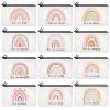 Ganeen 24 Pcs Christmas Inspirational Cosmetic Bags for Women Small Makeup Bag Makeup Pouch with Zipper Motivational Quotes for Women Coin Purse Girlfriends Coworkers Friends Gift(Motivational) view 1
