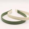 3 Pcs Random Color PU Leather Headband Classic Hairband for Women Girls view 2
