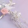Beaupretty 1pc Moon Design Tassel Chain Headdress Hair Stick Elegant Vintage Hairpin for Updo and Bun Hairstyles Decorative Accessory for Women and Girls view 3