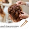 Beaupretty Retro Tiger Bun Hairpin Sandalwood Hair Fork for Women Elegant Headdress for Chinese Style Clothing for Parties and Festivals view 3