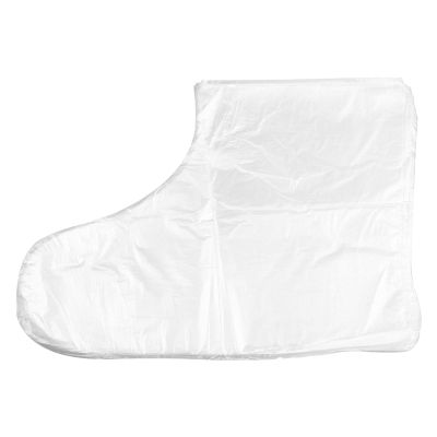 200pcs one-Off Foot Cover Clear Plastic Disposable Booties Disposable Foot Cover Film Foot Cover Transparent Foot Covers Disposable Disposable Foot Bags Massage Sock