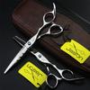 6.0 Inch Hair Cutting Scissors Set, Barber Hair Cutting & Thinning Shears, Hair Cutting Scissor Set, Hair Cutting Scissors Thinning Shear Set, for Hair Stylist Or Home Use view 1