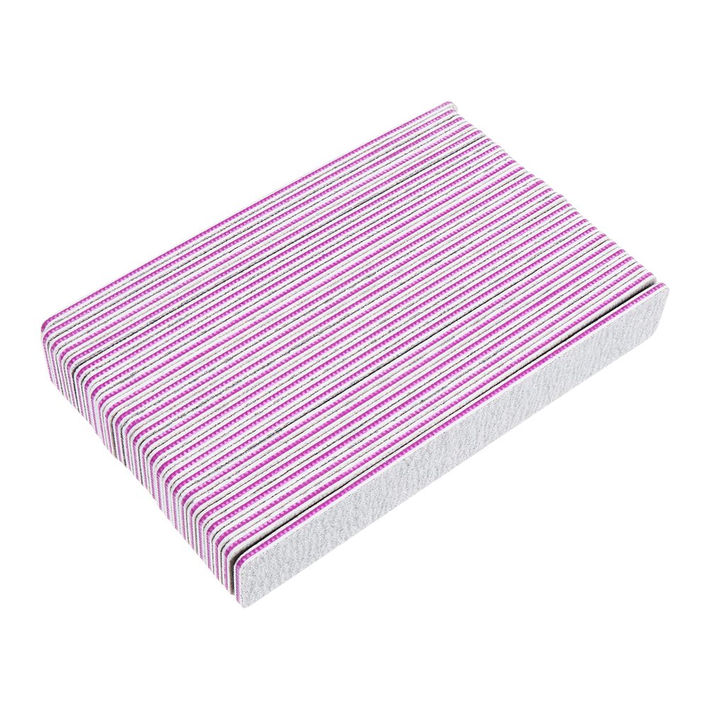 FRCOLOR Nail Art Tools Set 25pcs Manicure Kit Double-Sided Nail Buffing Block Pads Sanding Strips for Natural for Experts Beginners