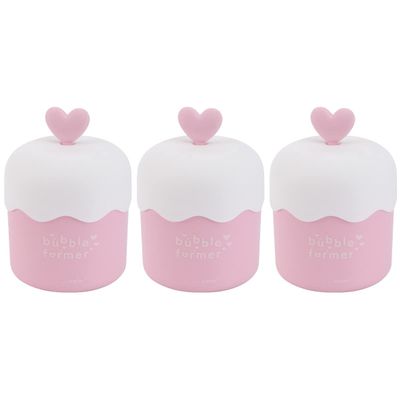 DOITOOL 3pcs Portable Face Wash Foaming Bubbler Bubble Maker for Facial Cleaning Travel-Friendly Skincare Tool Rapid Foaming for Shampoo and Shower Gel