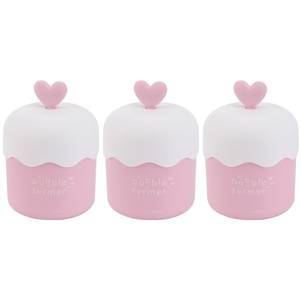 DOITOOL 3pcs Portable Face Wash Foaming Bubbler Bubble Maker for Facial Cleaning Travel-Friendly Skincare Tool Rapid Foaming for Shampoo and Shower Gel