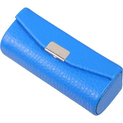 minkissy Lipstick Storage Case Mirror Portable Leather Lipstick Holder for Women Elegant for Travel and Everyday Use for Valentine Day