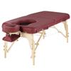 Master Massage 30'' Eva Portable Pregnancy Massage Table for Female Clients and Obese Individuals, Spa Salon Facial Bed for Pregnant Women- Multi Functional (Burgundy with Light) view 4