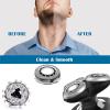 Suleto SH60/72 Replacement Heads Compatible with Philips Series 6000, SH60 Razor Head Compatible with Norelco Electric Shaver S6880/81, S6810/82, S6820/84, 3-Pack Sh60 Shaving Replacement Heads view 3