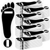 Nuenen 120 Pairs Spray Tan Feet Pads Protectors Disposable Adhesive Spray Tanning Pads Sticky for Sunless Spray Tanning Lasting Tent Protect Foot, 240 Feet view 1