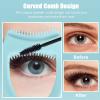 3Pcs Mascara Shield Applicator Guard, Makeup Lash Applicator Eyelash Tool, Silicone Eyelash Tool Upper Lower Eye Lash Mascara Guard Applicator view 2