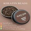 0.9 OZ Italian Keratin Glue for Hair Extensions Hot Fusion Flat/Nail/U/I Tip Beads Granules Pellet (Light Brown) view 2