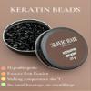 0.9 OZ Italian Keratin Glue for Hair Extensions Hot Fusion Flat/Nail/U/I Tip Beads Granules Pellet (Black) view 2