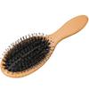 minkissy Boar Bristle Brush for Women Hair Styling Comb for Hair Types Gentle Detangling Portable and Lightweight Design for Salon and Personal Use view 1