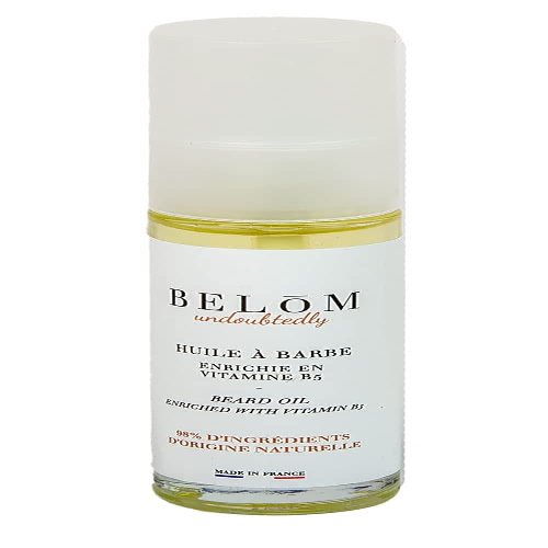 Maison du Savon de Marseille  Belom Beard Oil for Men with Shea Butter - Moisturises and Nourishes your beard - 1.01 Fl oz