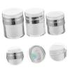 Kichvoe 3pcs Airless Pump Lotion Dispenser Bottles Vacuum Cream Containers for Travel Leak Press-type Cosmetic Jars for Lotions Creams and Essential Oils view 3