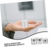 Kichvoe 3pcs Airless Pump Lotion Dispenser Bottles Vacuum Cream Containers for Travel Leak Press-type Cosmetic Jars for Lotions Creams and Essential Oils view 4