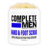 COMPLETE FOR MEN - Hand and Foot Scrub: Exfoliating Feet, Hand Exfoliant, Sugar Scrub for Dry Skin, Moisturizing Rough Skin Remover, Ideal for Hands and Feet Care, Scrub for Men view 1