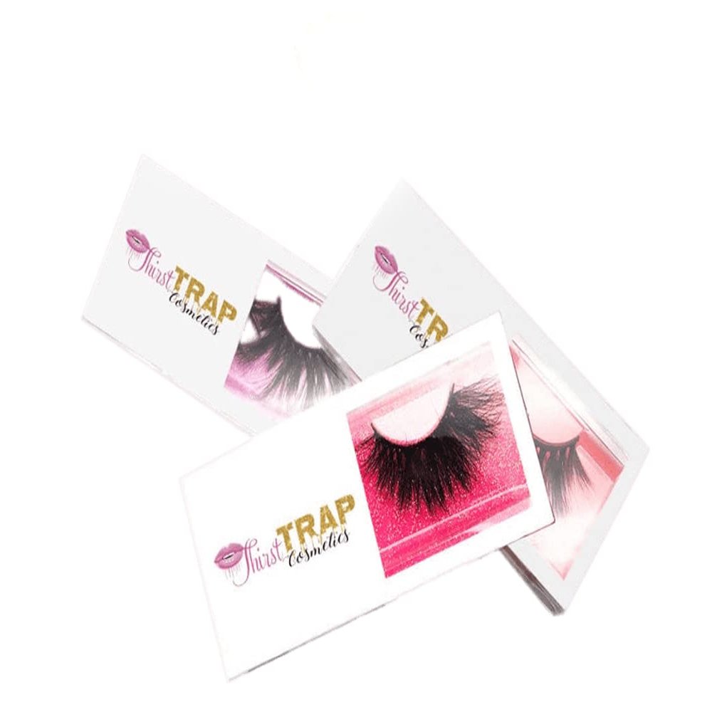 Custom Eyelash Packaging With Lashes | 4D / 5D / 6D / 7D Style - 10 PCS No Lashes Included