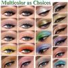 ONarisae Liquid Eyeshadow Glitter Long Lasting Effect Shiny Pigment Eyeshadow Glow Eye Makeup (Black) view 3