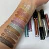 ONarisae Liquid Eyeshadow Glitter Long Lasting Effect Shiny Pigment Eyeshadow Glow Eye Makeup (Black) view 4