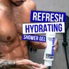COMPLETE FOR MEN - Hydrating Shower Gel for Men: Sulfate-Free Mens Body Wash, Natural Shower Gel - Moisturizing Body Wash for All Skin Types, Soap & Body Cleansers, Bath Gel for Dry Skin view 2