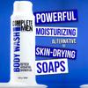 COMPLETE FOR MEN - Hydrating Shower Gel for Men: Sulfate-Free Mens Body Wash, Natural Shower Gel - Moisturizing Body Wash for All Skin Types, Soap & Body Cleansers, Bath Gel for Dry Skin view 3