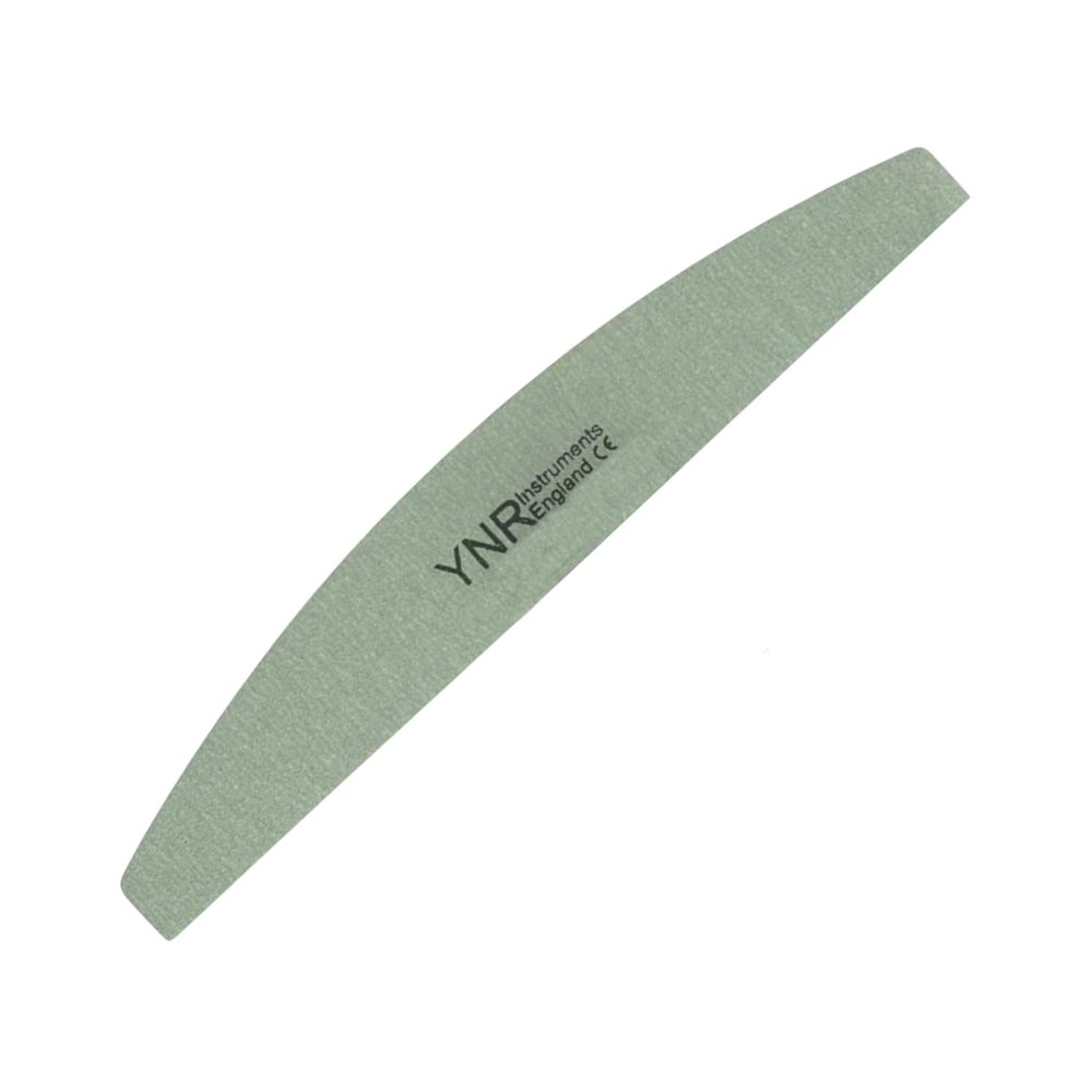 Professional Nail Files Double Sided Emery Board(180/240 Grit) Nail Styling Tools Half Moon/Curved/Diamond Buffer Pet Grooming Tools (1 Pcs)