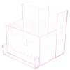 FRCOLOR 1pc Nail Art Polisher Holder Nail Grinding Storage Rack for Manicure Tools Easy to Clean Organizer for Salon Home Use Transparent Design view 1