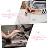 FRCOLOR 1pc Nail Art Polisher Holder Nail Grinding Storage Rack for Manicure Tools Easy to Clean Organizer for Salon Home Use Transparent Design view 4