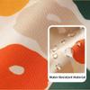 ALTALIVA Canvas Makeup Bags Cosmetic Bag for Women Travel Toiletry Bag Accessories Organizer (Orange+Purple) view 3