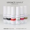 Legacy Nails Professional Gel Paint - PLATA 0.25 OZ - Precision Nail Art With Brush SOAK-OFF UV/LED Full Coverage Highly Pigmented Polish Long-Lasting view 4