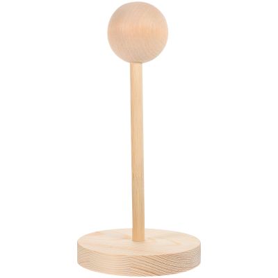 Gadpiparty Wooden Portable Head Bjd Cm Dolls Stand Natural Wooden HaMannequin Head Helmet Holder Display Rack Dolls Wig Stand Wig Storage Rack Holder for Kids