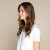 Clip-In Hair Extensions For Women Handmade 100% REAL Genuine Human Hair 6 Pieces - VOLUME PACKAGE - ONLY Need 1 Package (16 Inch/150 Grams, Chocolate Brown) view 2