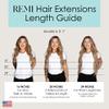Clip-In Hair Extensions For Women Handmade 100% REAL Genuine Human Hair 6 Pieces - VOLUME PACKAGE - ONLY Need 1 Package (16 Inch/150 Grams, Chocolate Brown) view 4