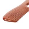 Onedor Handmade 100% Natural Red Sandalwood Hair Combs - Anti-Static Sandalwood Scent Natural Hair Detangler Wooden Comb (Wide Tooth Fine Tooth Set) view 3