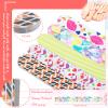 200 Pcs Nail File 150/150 Grit Double Sided Emery Boards Colorful Buffers for Acrylic Nails Polish Manicure Pedicure Tool for Women Girls Fingernail Toenails Buffering Shaping Smoothing view 2