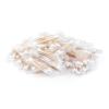 500 Pack Cotton Swabs, Individually Wrapped Cotton Swab, Individually Wrapped Double Tipped Wooden Sticks for Ear, Make-up(4pcs per Bag, 500 Bags, Double Round End) view 1