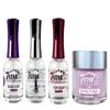 7 Star Nails Liquid Set Dipping Step 2,3,4 (Base, Active, Top + Dipping Powder # 324) view 1