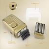 Dumite Hair Clippers for Men,Professional Cordless Barber Trimmer Set,Nose and Ear Hair Trimmer with Razor Replacement Head,USB Rechargeable Hair Cutting Grooming Kit-LED Display (Gold-1) view 2