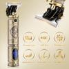 Dumite Hair Clippers for Men,Professional Cordless Barber Trimmer Set,Nose and Ear Hair Trimmer with Razor Replacement Head,USB Rechargeable Hair Cutting Grooming Kit-LED Display (Gold-1) view 4